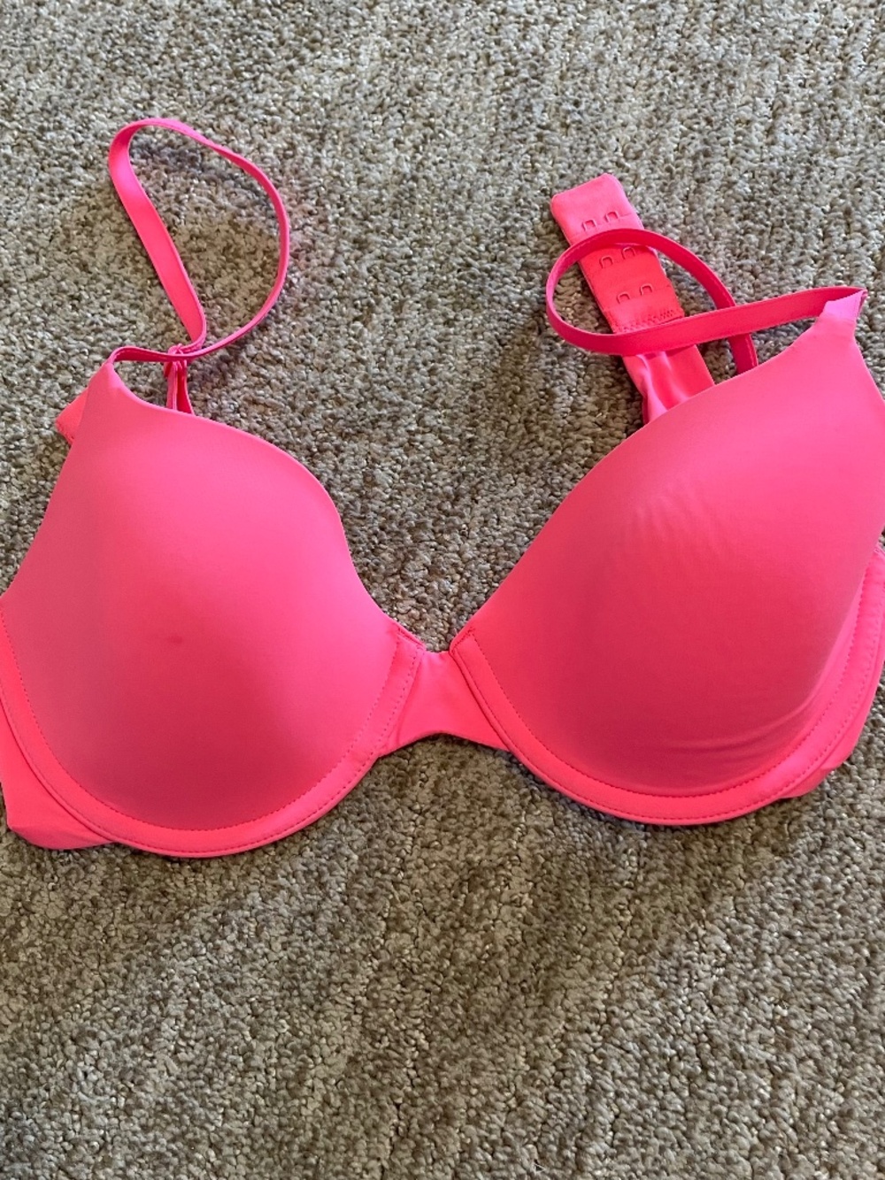 GapBody‎ Favorite T Shirt Bra Hot Pink 34B Excellent Condition